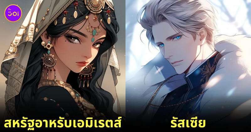 ตัวละครอนิเมะ ประเทศ aiart