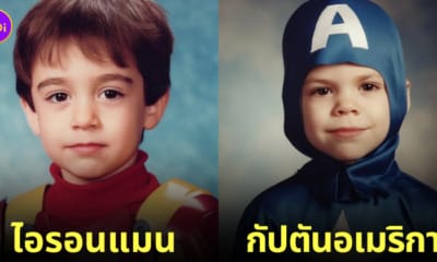 ภาพตัวละครมาร์เวล หนังสือรุ่นโรงเรียนอนุบาล aiart
