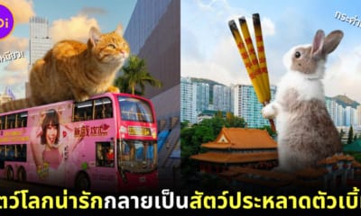 ปก 20 สัตว์โลกน่ารักกลายเป็นสัตว์ประหลาดตัวเบิ้ม