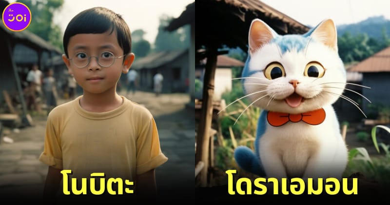 เมื่อศิลปินหนุ่ม "Pasko Boy" สร้างภาพตัวละคร "โดราเอมอน (Doraemon)" เวอร์ชั่นคนอินโดนีเซีย น่ารักไม่แพ้ต้นฉบับ!