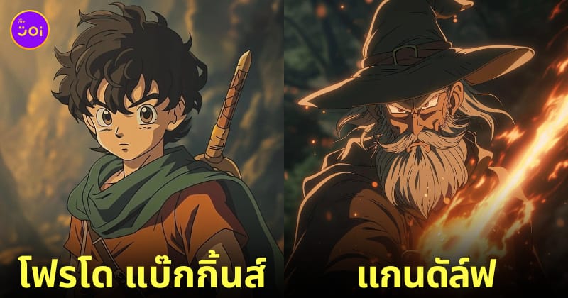 The Lord of the Rings อนิเมะ Dragon Ball Z aiart