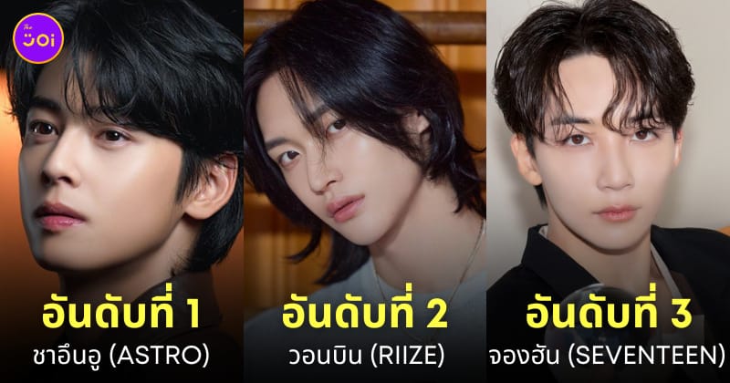 ไอดอลชายเกาหลี kpop ชื่อเสียง มีนาคม 2024