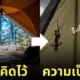 นอนกางเต็นท์ ตุ๊กแก งู