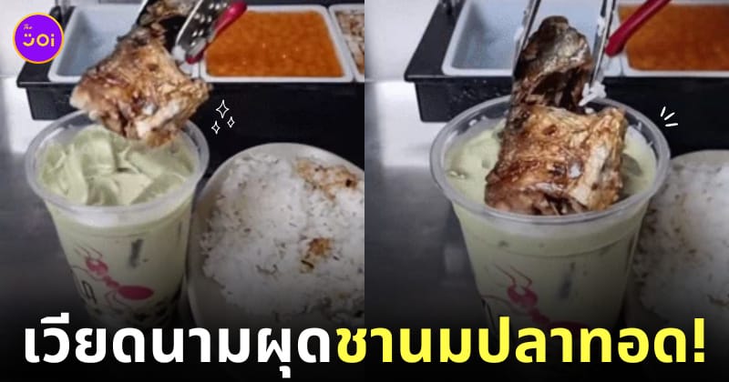 ชานมปลาทอด เวียดนาม