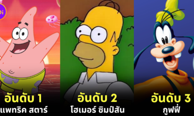 เผย 20 อันดับตัวการ์ตูนฝรั่งที่มี IQ ต่ำที่สุด โดย "WorldFiction"