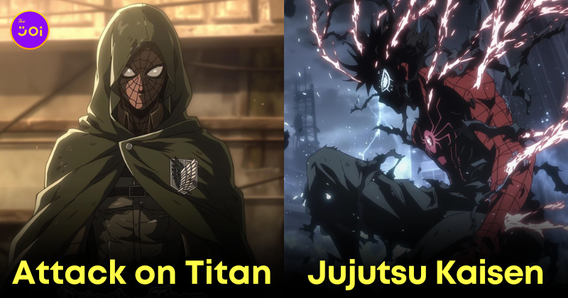 สไปเดอร์แมน Spider-Man ตัวละครอนิเมะญี่ปุ่นเรื่องดัง aiart