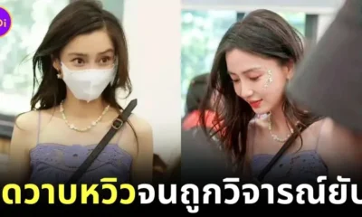 "แองเจล่าเบบี้ (Angelababy)" ถูกวิจารณ์ยับ หลังสวมสายเดี่ยวมาร่วมงานโรงเรียนของลูกชาย