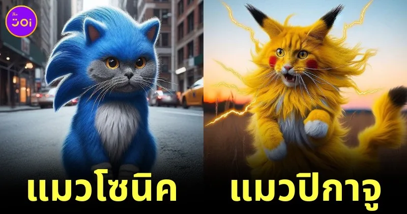 แมว รวมร่าง การ์ตูนญี่ปุ่น
