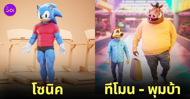 การ์ตูนดังกลายเป็นคนจริง ๆ Halawany