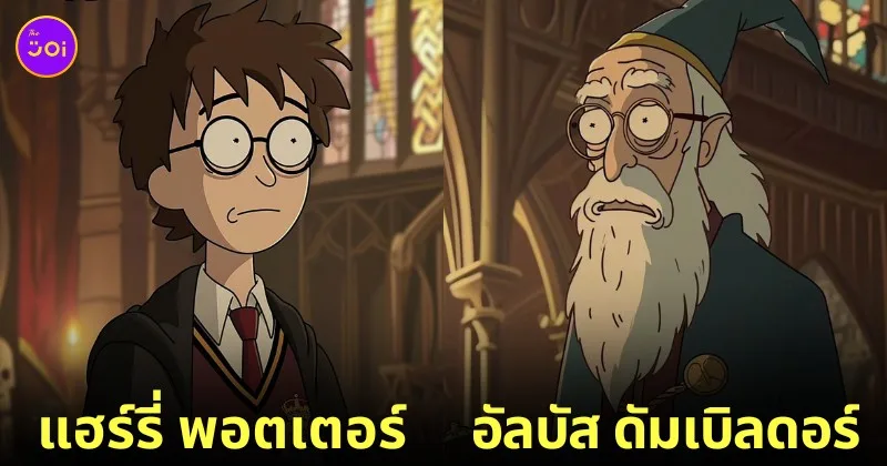 ตัวละคร แฮร์รี่ พอตเตอร์ เวอร์ชั่นการ์ตูน Rick and Morty