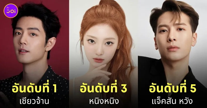 ไอดอลจีนยอดนิยม 2024