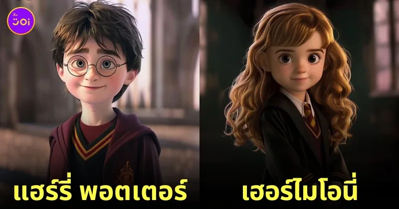 แฮร์รี่ พอตเตอร์ Harry potter Disney Pixar aiart