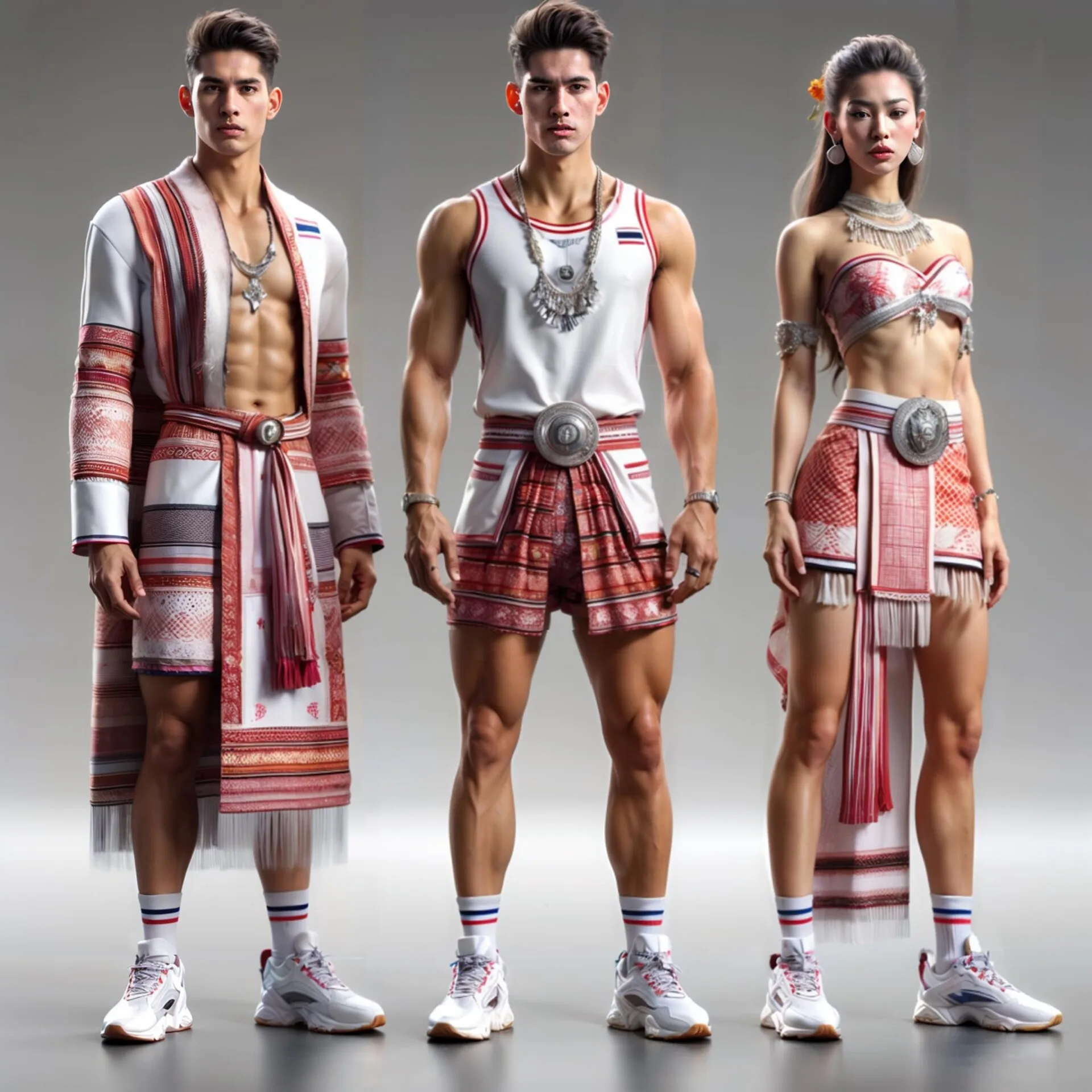 เพจ Facebook ดัง "Lady Sunga Couture" เผยภาพชุดยูนิฟอร์มนักกีฬาโอลิมปิกของประเทศไทยโดย AI ที่จอสระอึงไม้โทจึ้ง!
