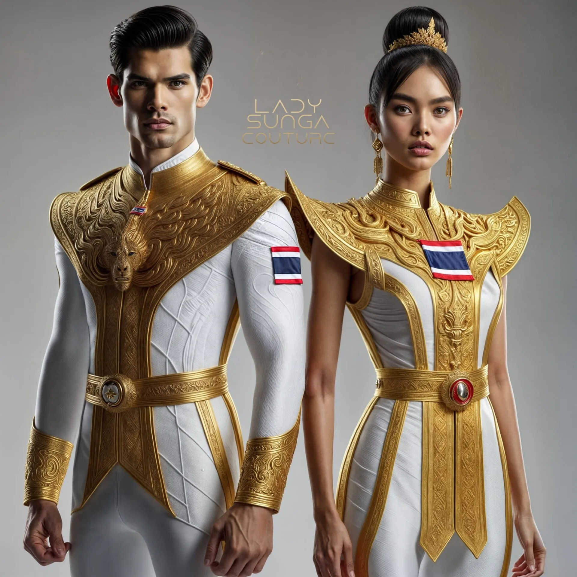 เพจ Facebook ดัง "Lady Sunga Couture" เผยภาพชุดยูนิฟอร์มนักกีฬาโอลิมปิกของประเทศไทยโดย AI ที่จอสระอึงไม้โทจึ้ง!