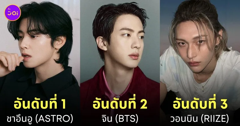 ไอดอลเกาหลี kpop ชื่นเสียง 2024