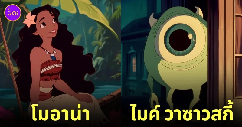 การ์ตูนดิสนีย์ยุคคลาสสิก Disney aiart