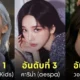 ไอดอลเกาหลี kpop เจน 4 ผู้ติดตามเยอะที่สุด