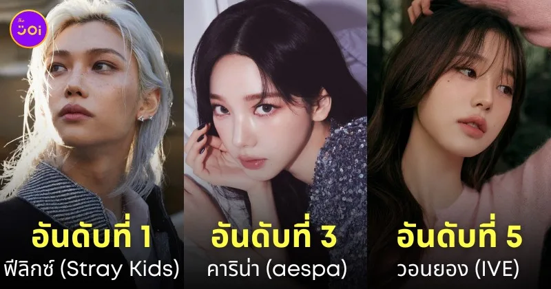 ไอดอลเกาหลี kpop เจน 4 ผู้ติดตามเยอะที่สุด