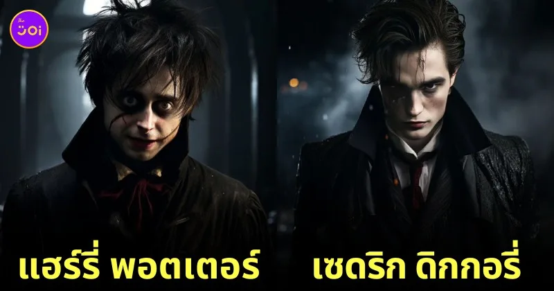 ตัวละคร แฮร์รี่ พอตเตอร์ หนังสยองขวัญ ฮาโลวีน aiart