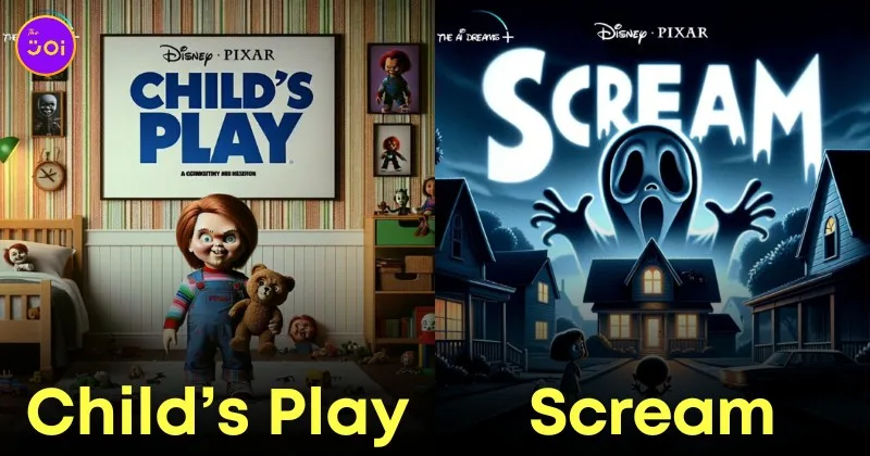 หนังสยองขวัญ Horror แอนิเมชั่น Disney Pixar aiart