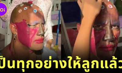 "เดอะร็อค (The Rock)" ขำไม่หยุด! เมื่อ "Jazzy และ Tiana" สองลูกสาวสุดที่รักเมคโอเวอร์ให้คุณพ่อก่อนเข้ายิม