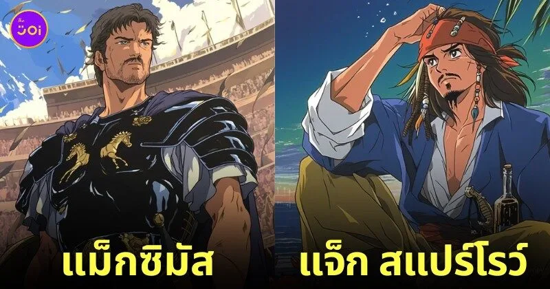 ตัวละครหนังดัง เวอร์ชั่นการ์ตูนอนิเมะยุค 90