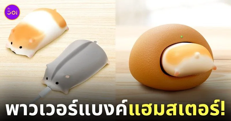 พาวเวอร์แบงค์หนูแฮมสเตอร์