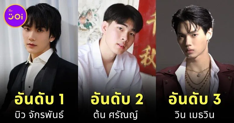เผย 10 อันดับดาราชายไทยที่หล่อที่สุดในสายตาคนต่างชาติประจำปี 2025 โดย "Top 10 Most Facts"